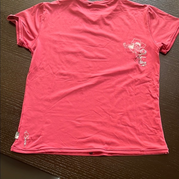 O'Neill Pink Rash Guard Swim T Shirt Size XL - Picture 6 of 7